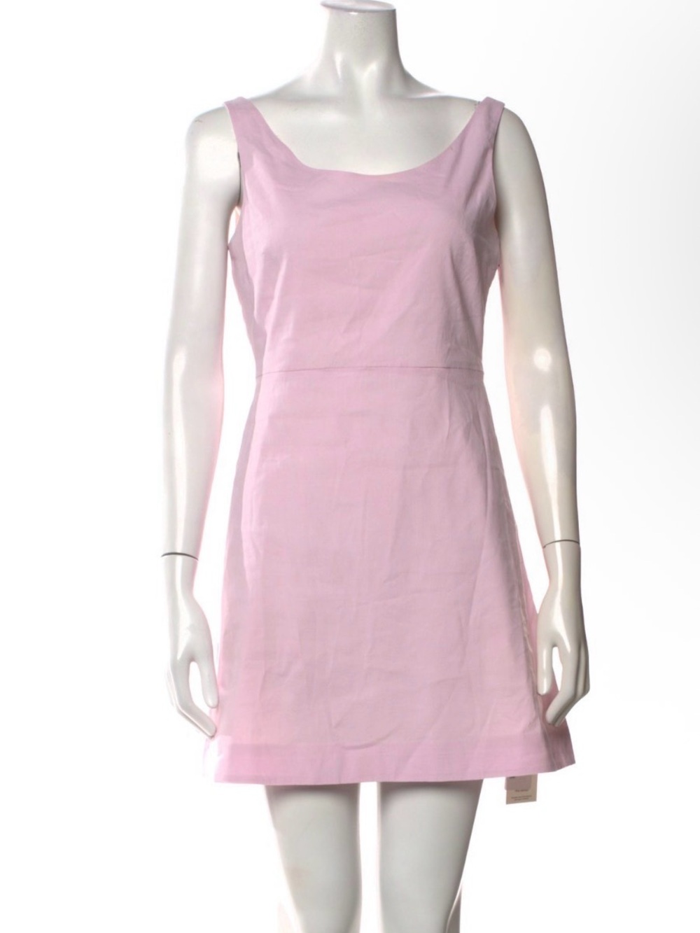 Theory Sleeveless Light Pink Mini Dress